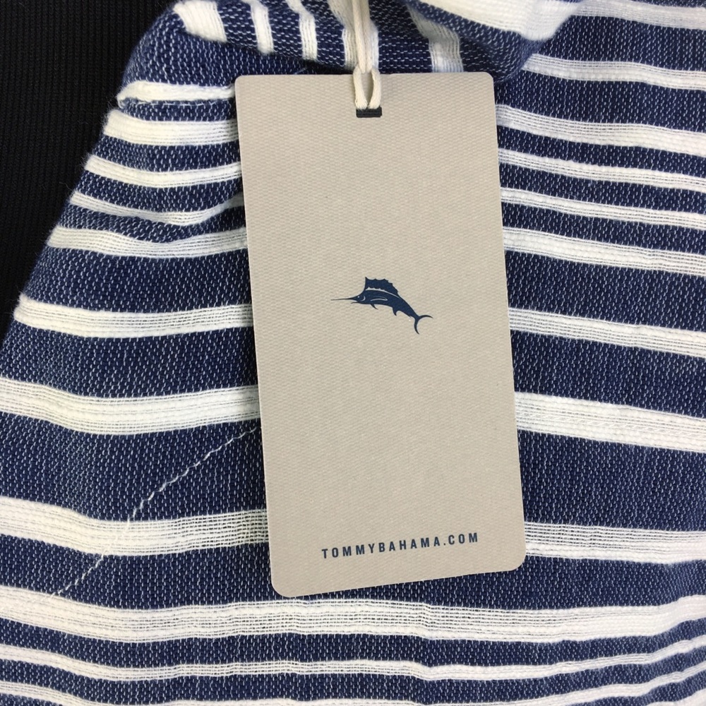 NEW Tommy Bahama Hoodie Mens Wave Ocean Deep L - Picture 2 of 9